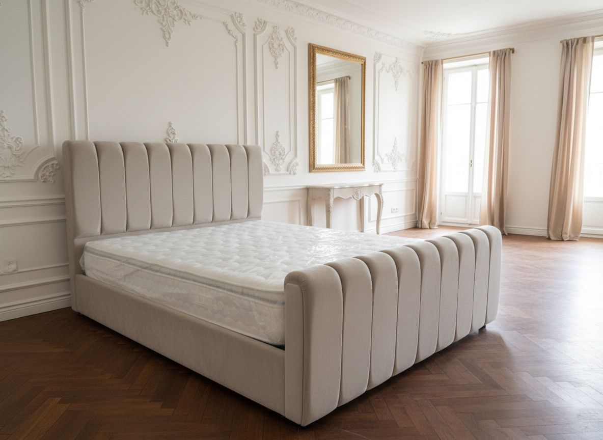 Design Bett "Sultan" Farbauswahl 180x220 Matratze Schlafzimmer