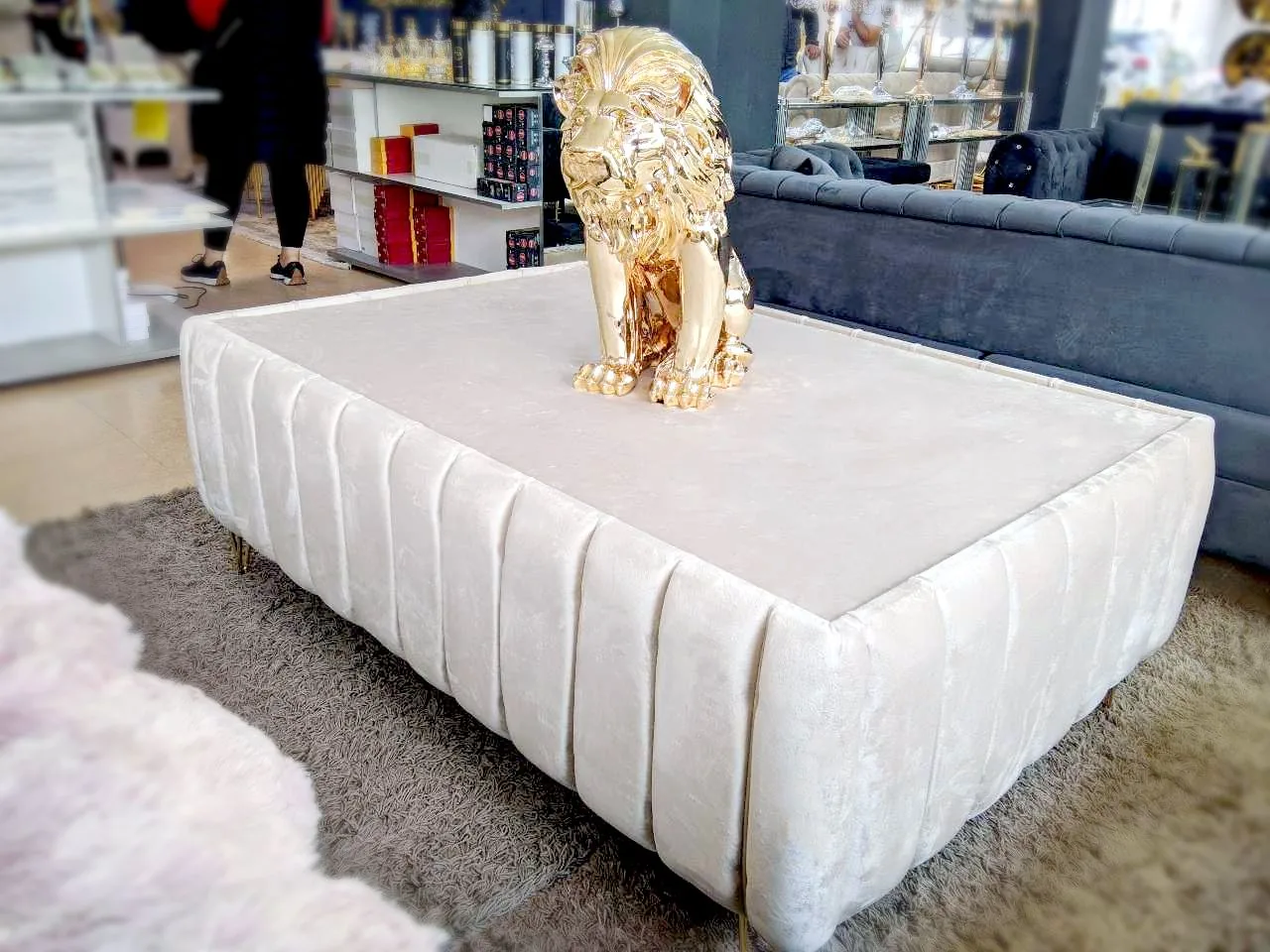 XL Design Couchtisch "Lisa" Farbauswahl 150x100 Wohnzimmer