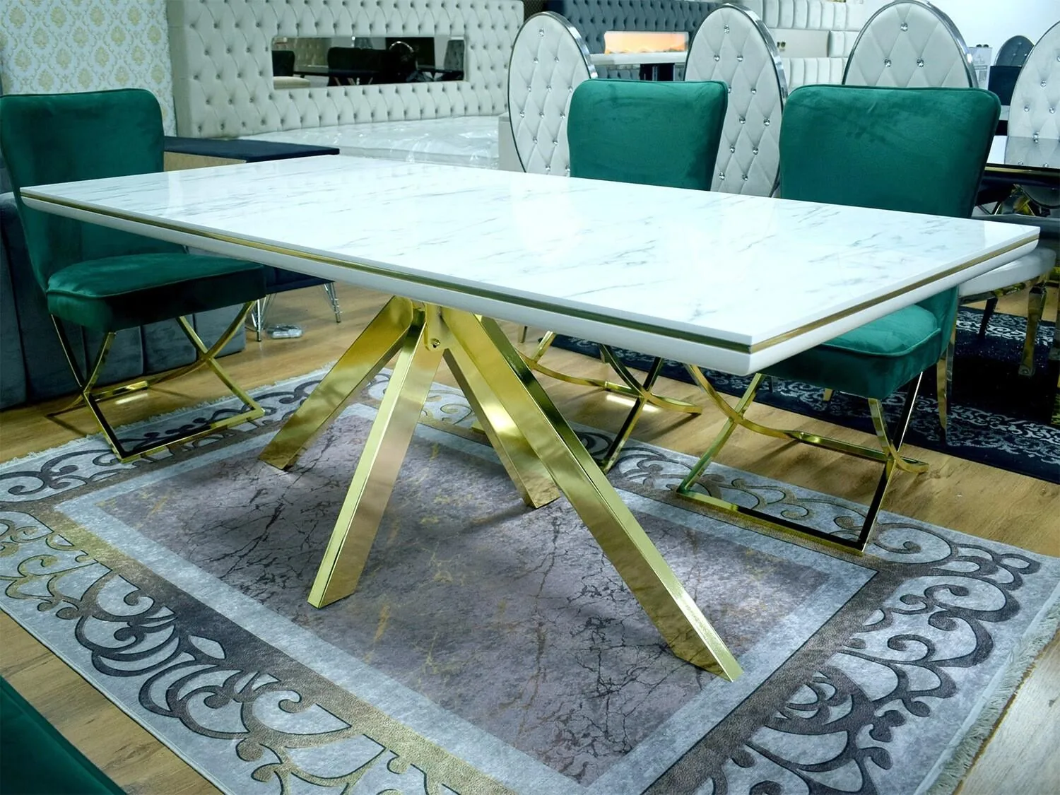 Esstisch 180 & 200 cm "Ava" Farbauswahl Esszimmer Küche
