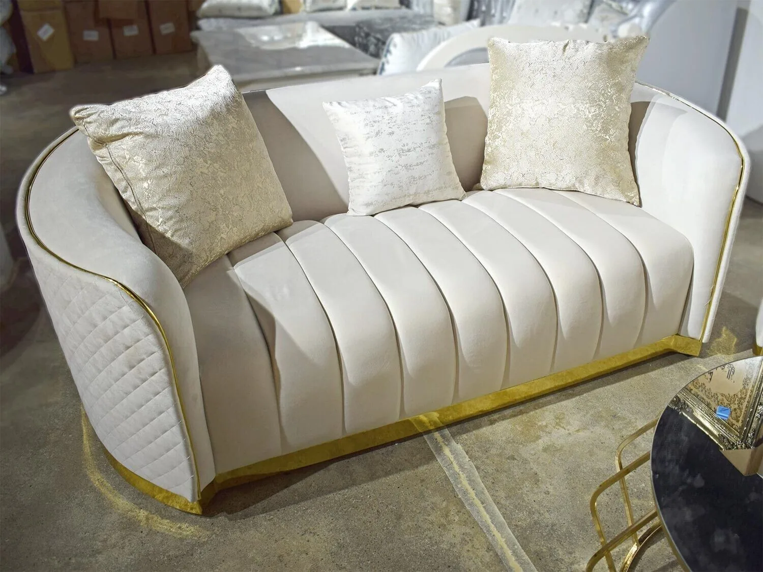 Design Sofagarnitur "Mailand" Farbauswahl Sofa Sessel Wohnzimmer