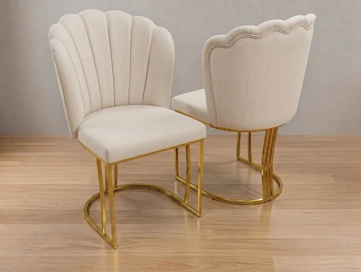 Design Stuhl "Venus" Farbauswahl Chrom Esszimmer