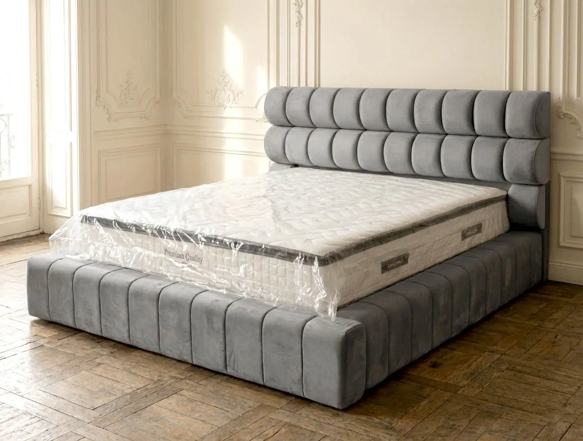 Design Bubble Bett "Benny" Farbauswahl Bettkasten Stauraum Schlafzimmer