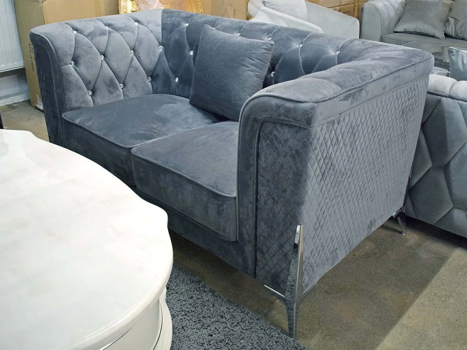 Garnitur 3-2-1 "Liverpool"" Farbauswahl Sofa Couch Garnitur