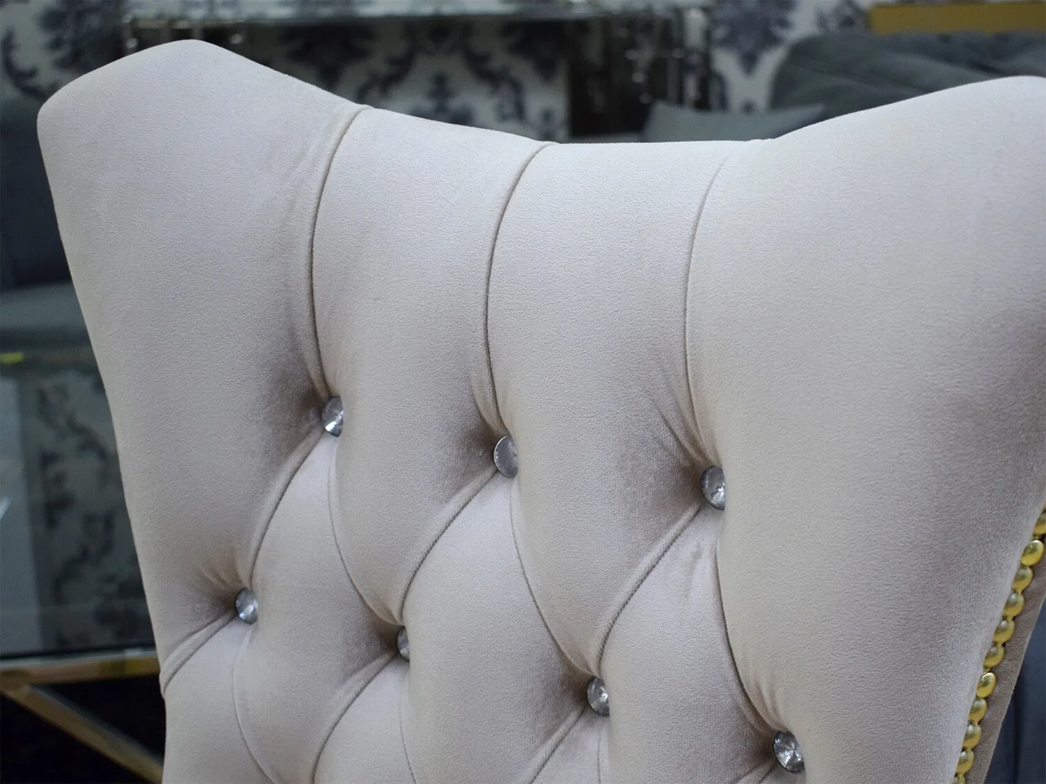 Chesterfield Stuhl "Toledo" Farbauswahl Esszimmer Küche Stühle