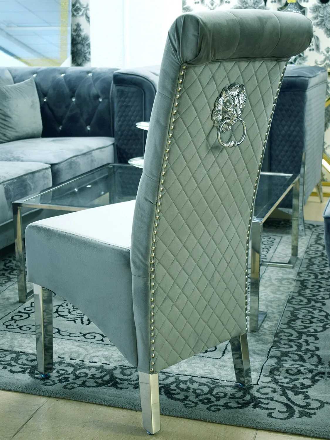 Chesterfield Stuhl "John" Farbauswahl Ring Esszimmer Küche