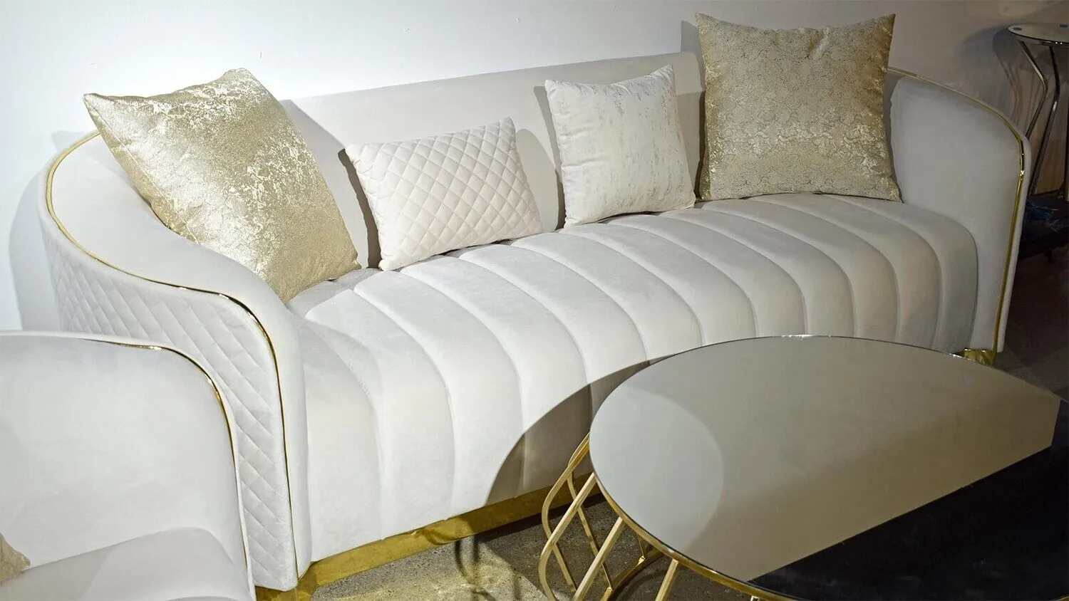Design Sofagarnitur "Mailand" Farbauswahl Sofa Sessel Wohnzimmer