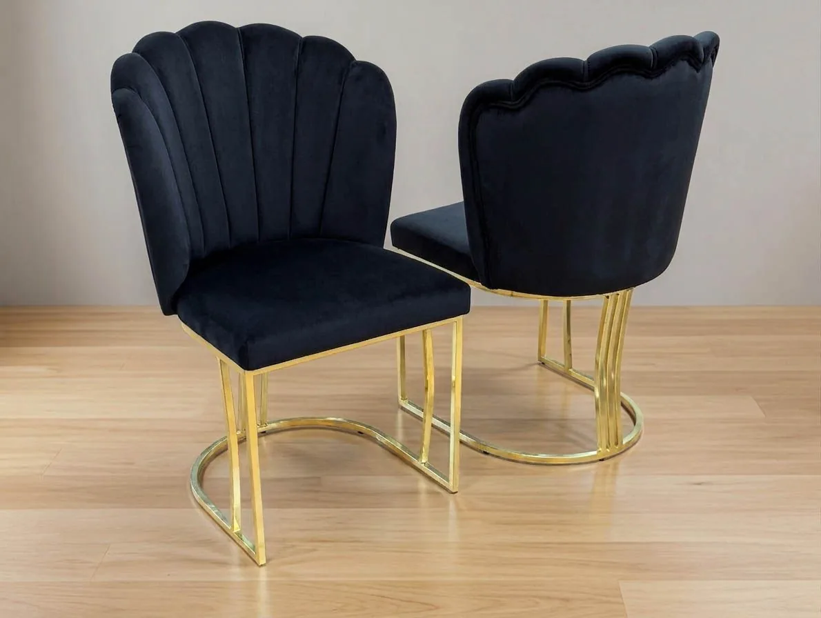 Design Stuhl "Venus" Farbauswahl Chrom Esszimmer