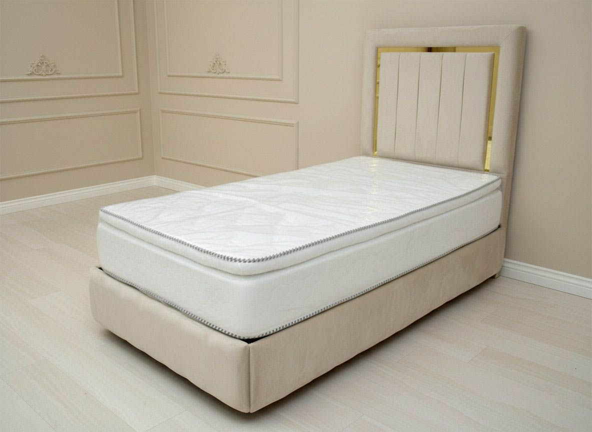 Design Einzelbett "Traum" 200 cm Farbauswahl + Matratze & Stauraum