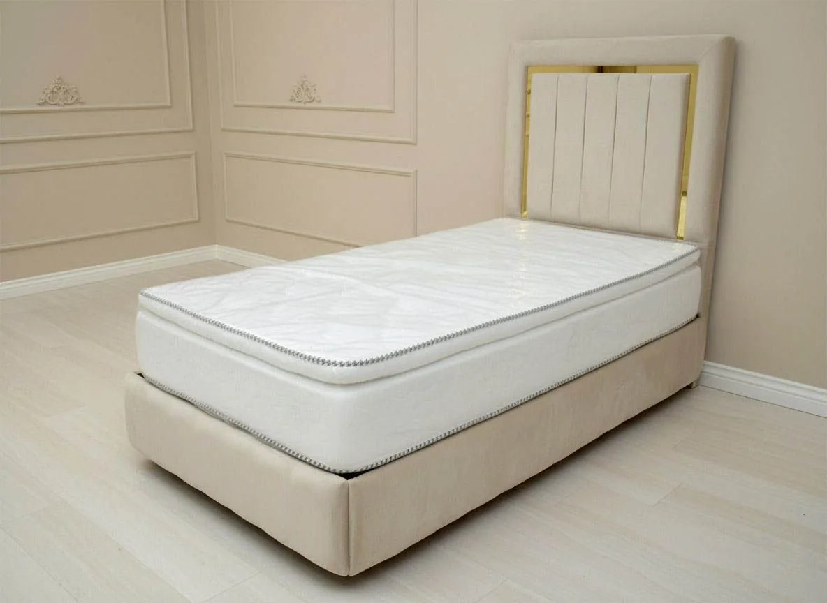 Design Einzelbett "Traum" 200 cm Farbauswahl + Matratze & Stauraum