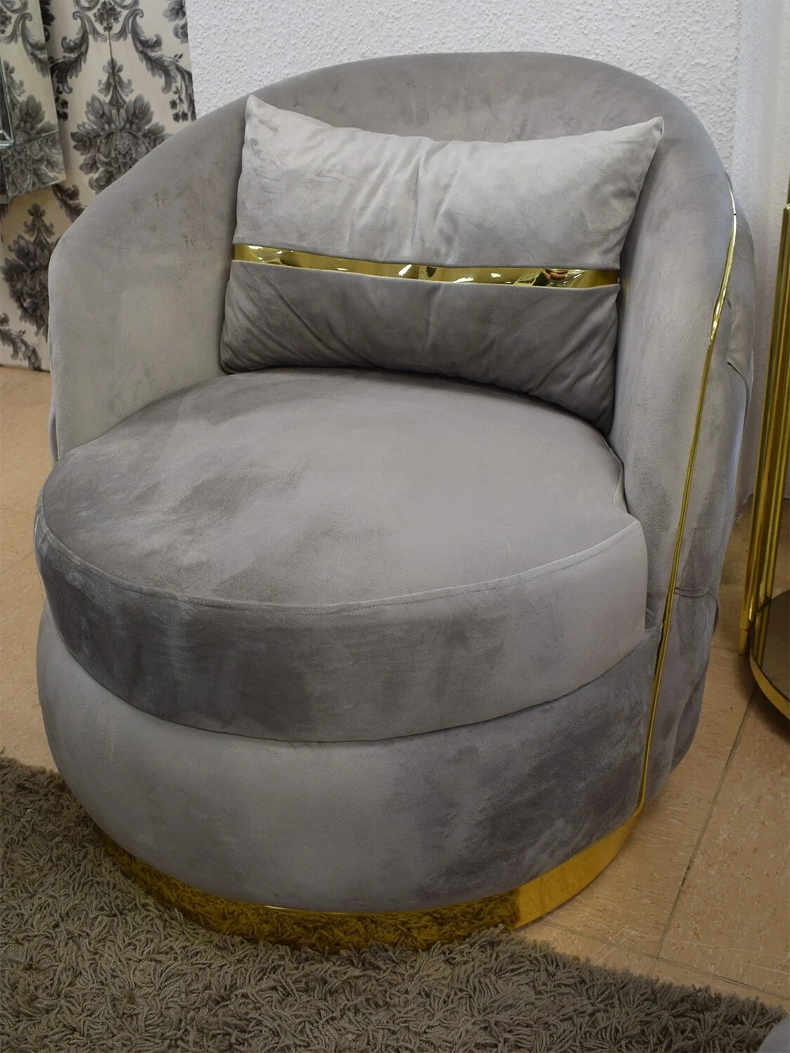 Chesterfield Sofa 3-3-1 "Paris" Farbauswahl Sessel Couch